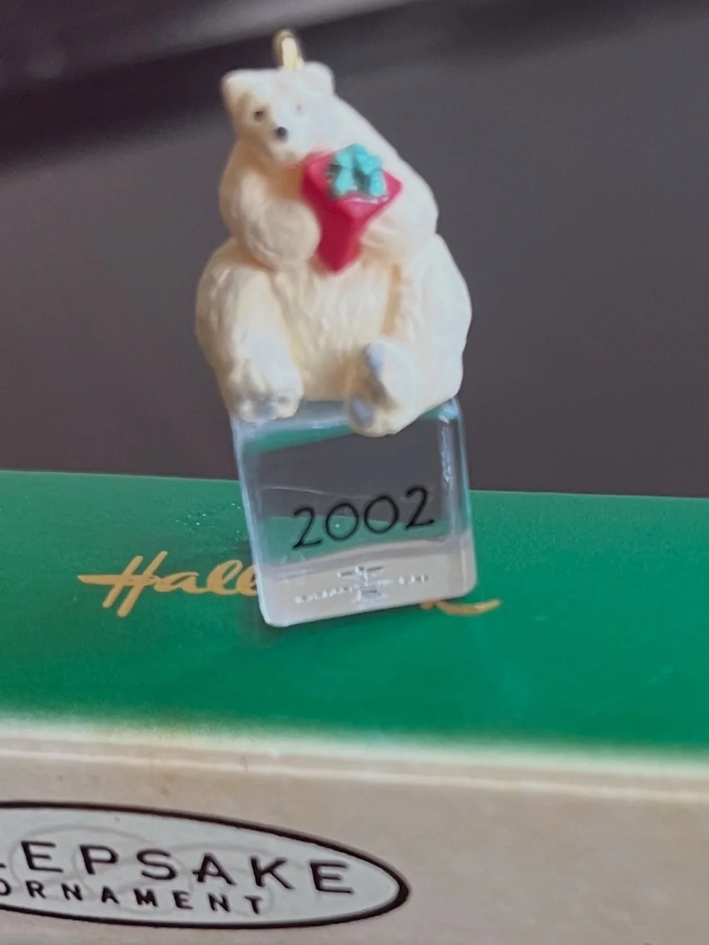 Hallmark Ice Block Buddies Miniature Collector Series Set of 4
